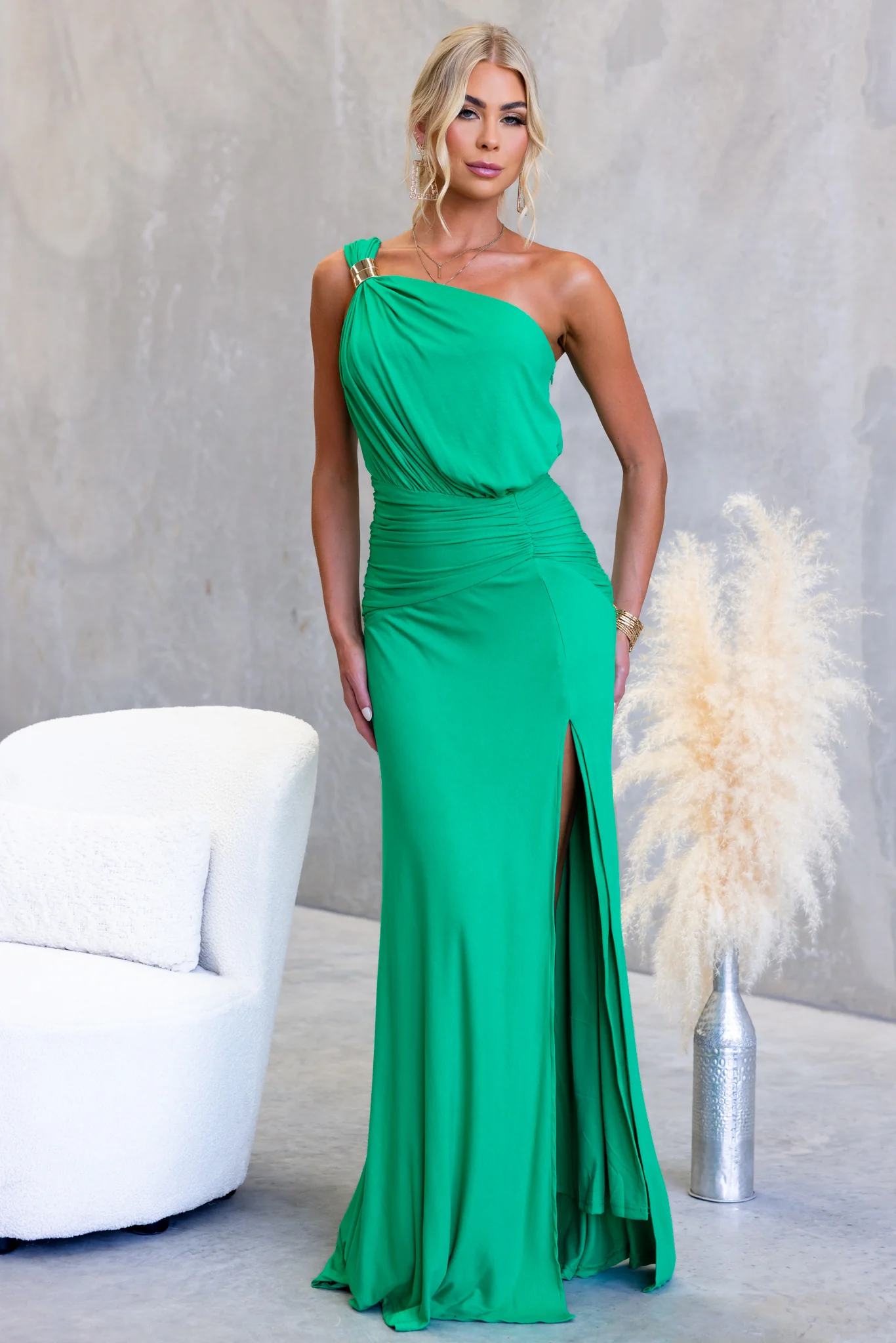Serene Earth Maxi Dress - Image 3