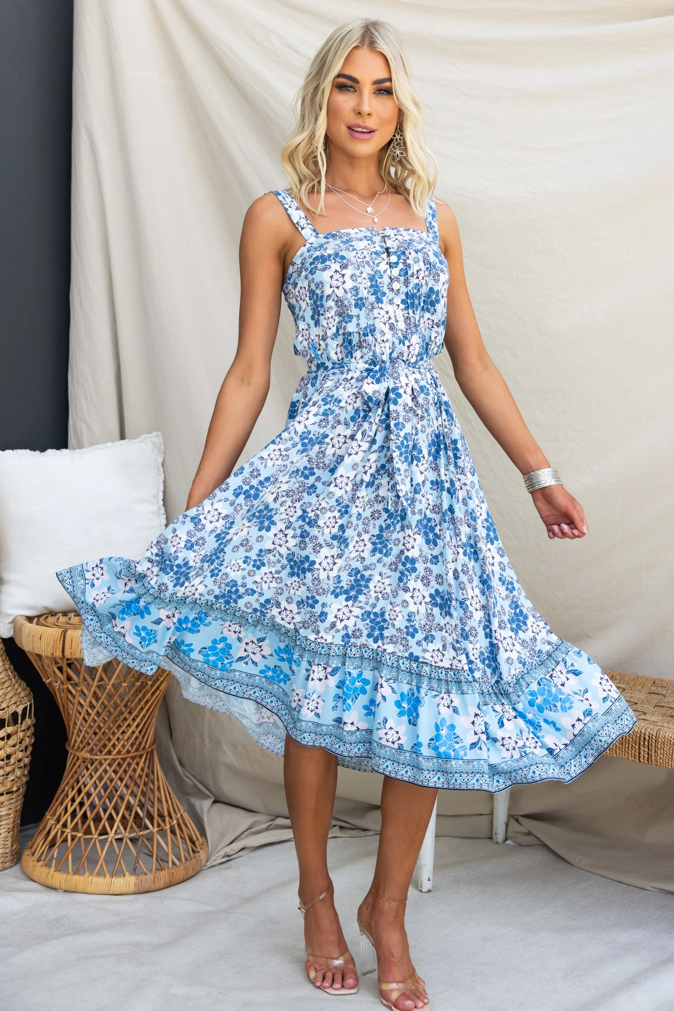 Sevila Midi Dress