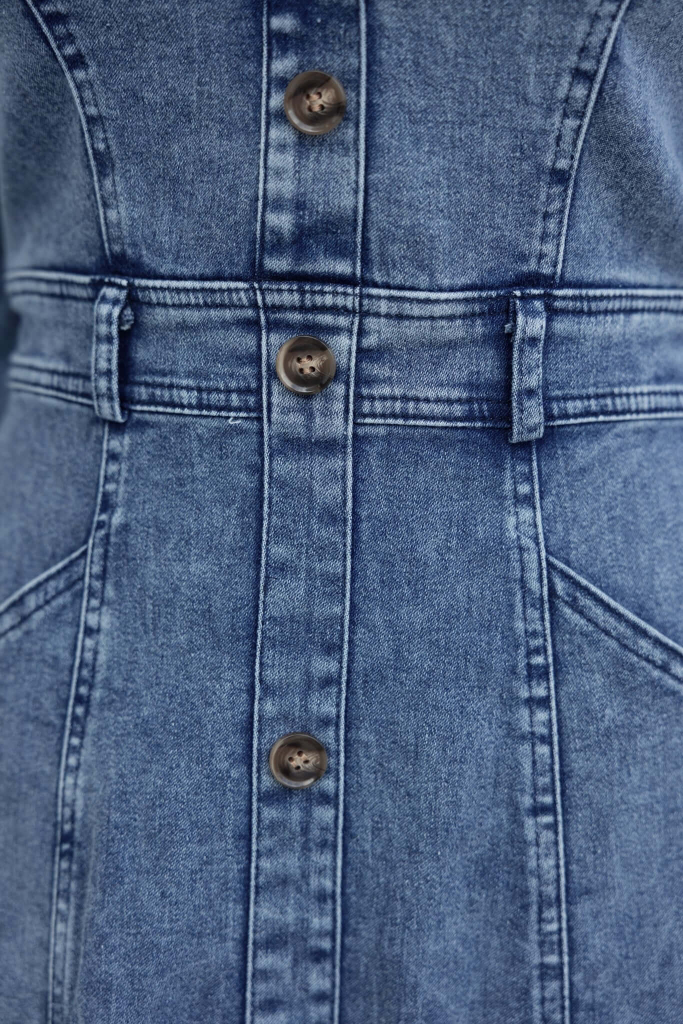 Sharlo Denim Midi Dress - Image 7