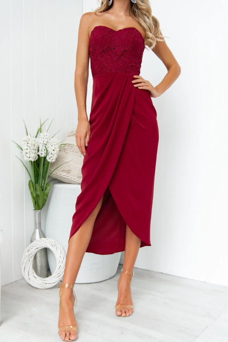 Sleek Night Midi Dress - Image 8