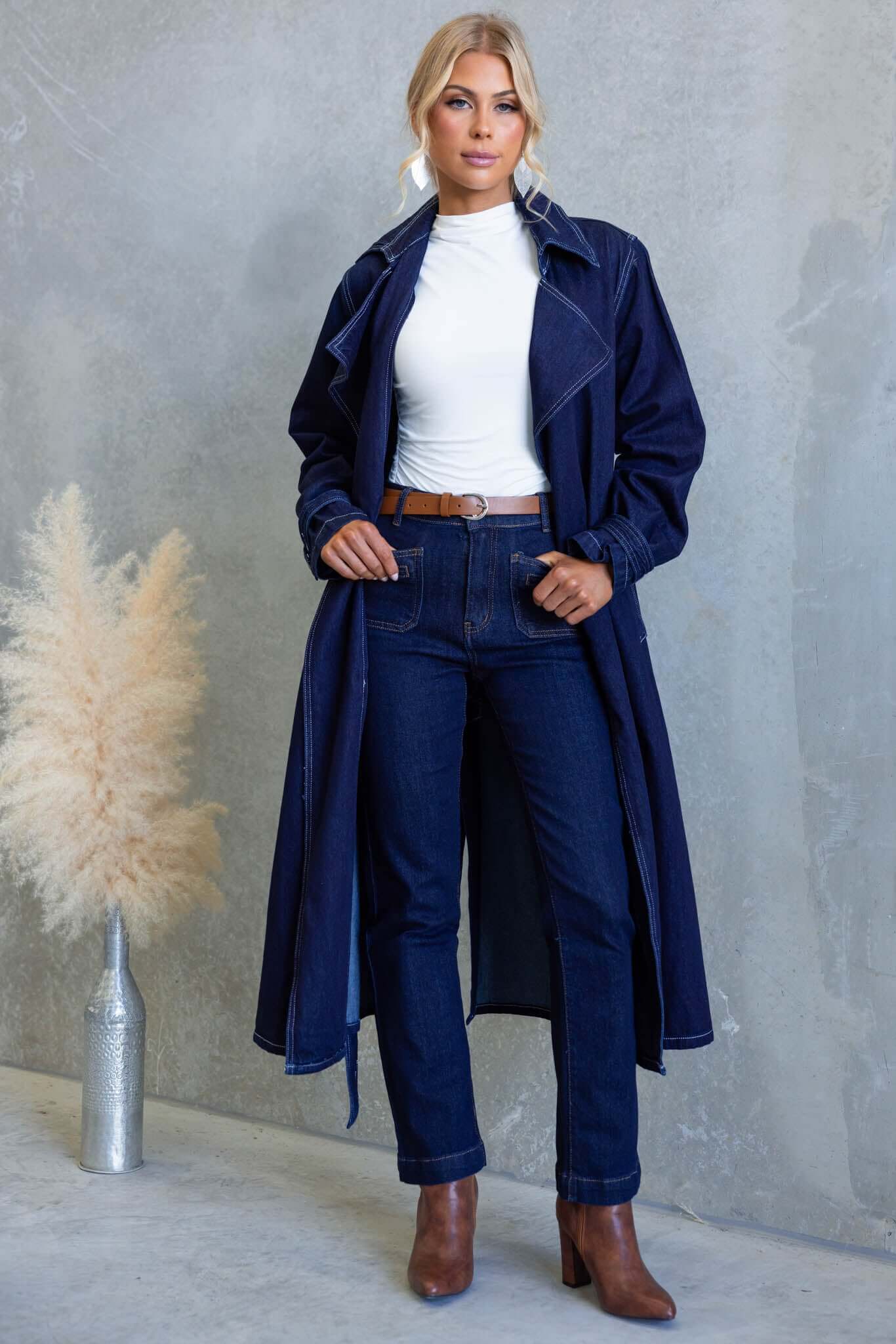 Smolder Denim Coat - Image 4