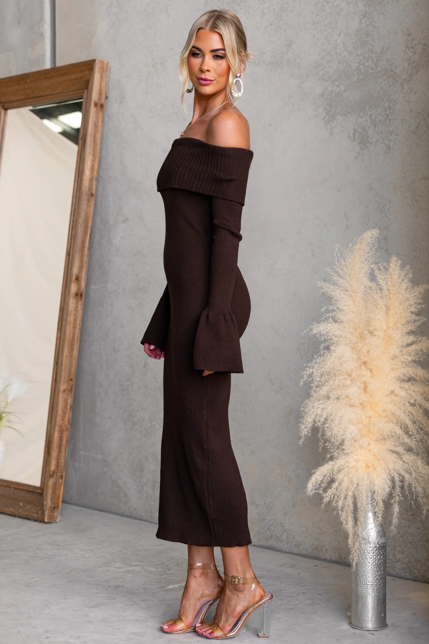 Soft Power Midi Dress - Image 5