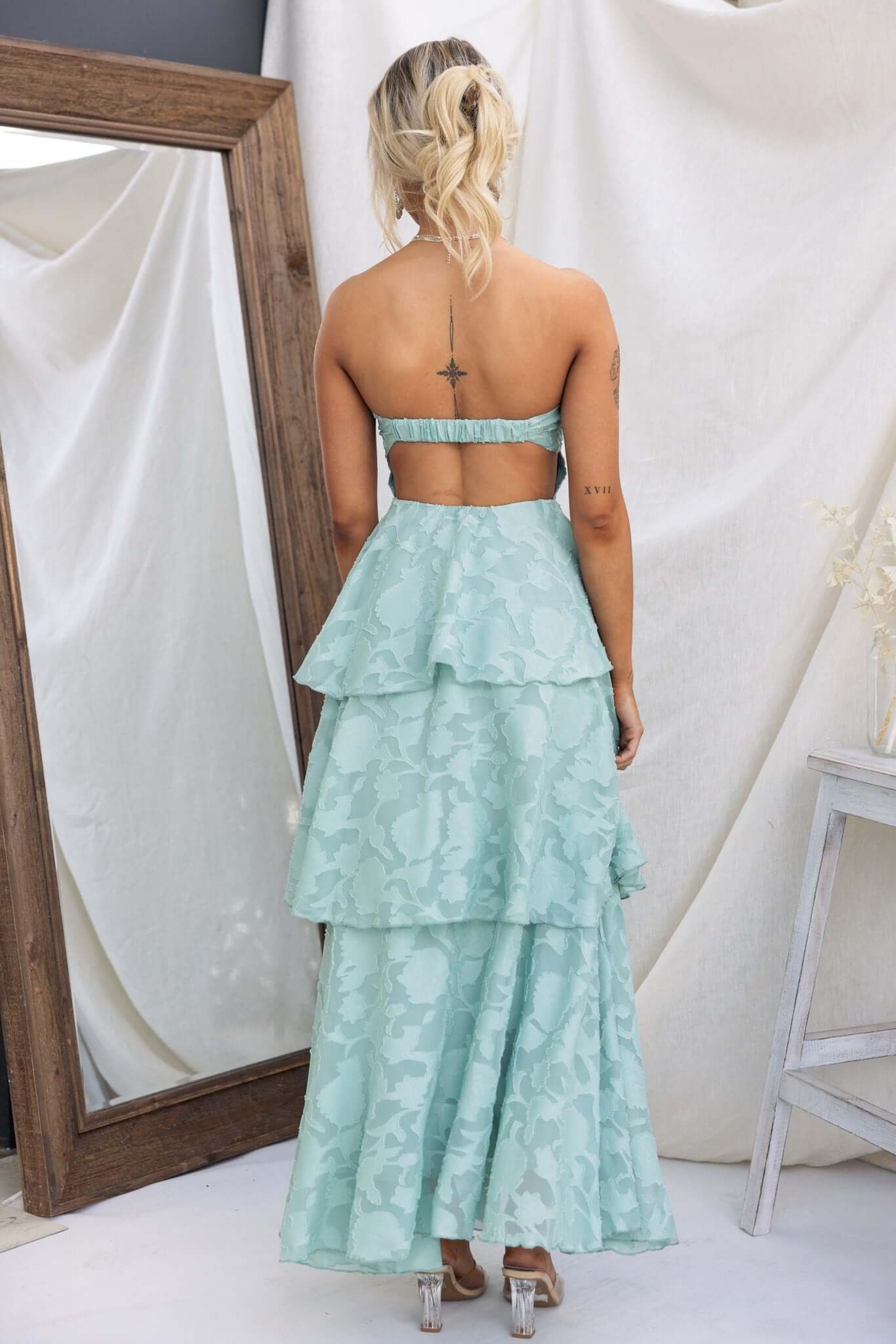 Soft whispers Maxi Dress - Image 7