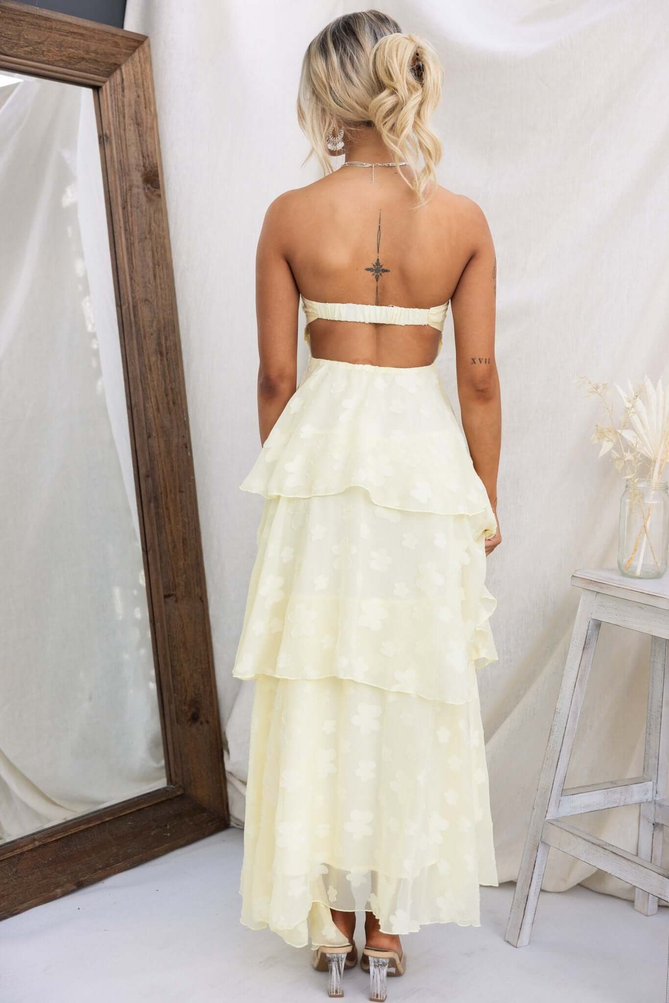 Soft whispers Maxi Dress - Image 8