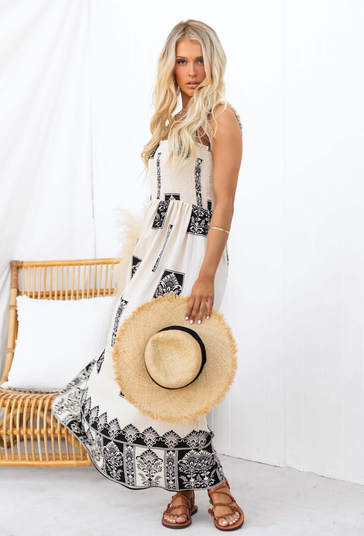 Summer Fields Maxi Dress