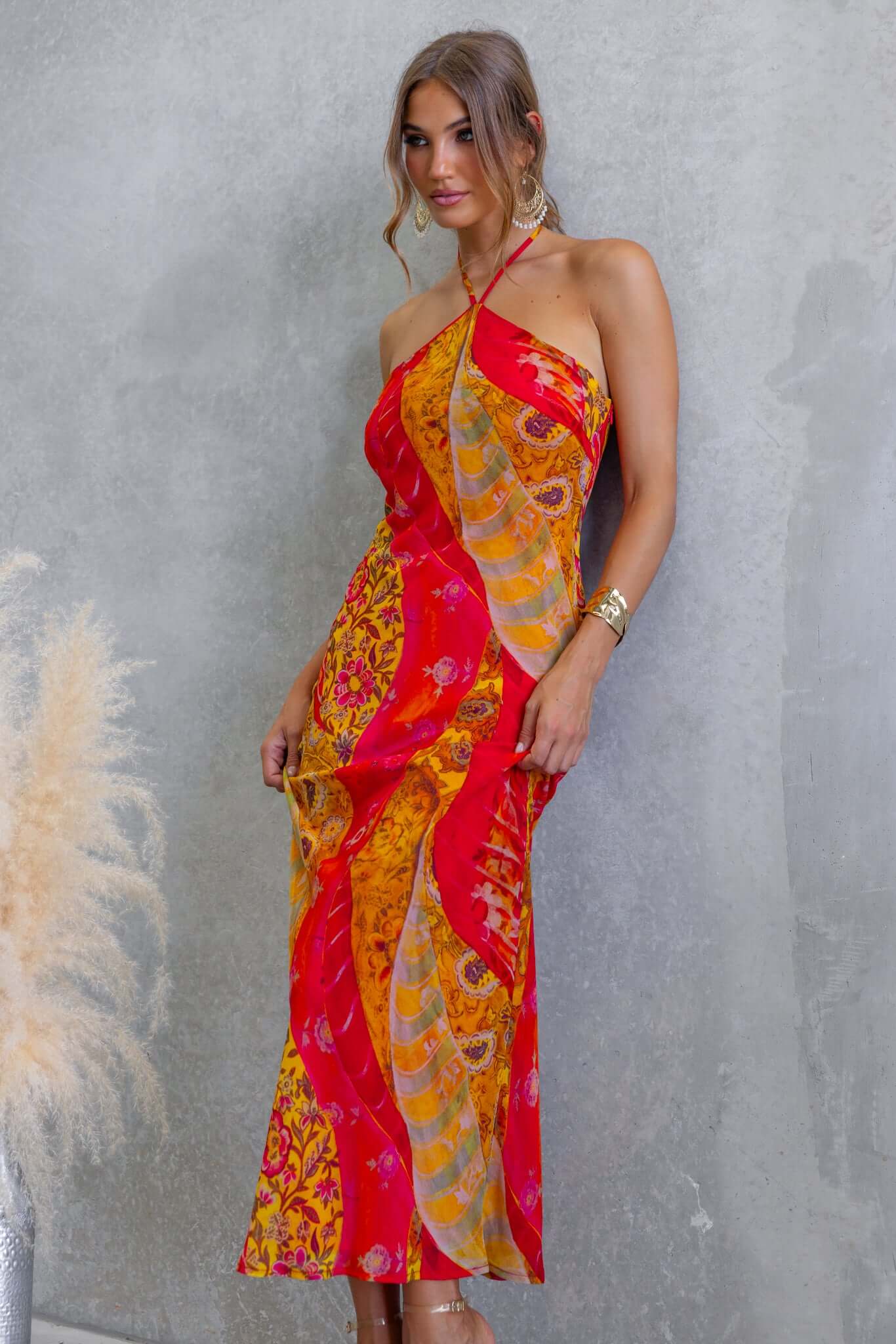 Sunset Chaos Maxi Dress - Image 2
