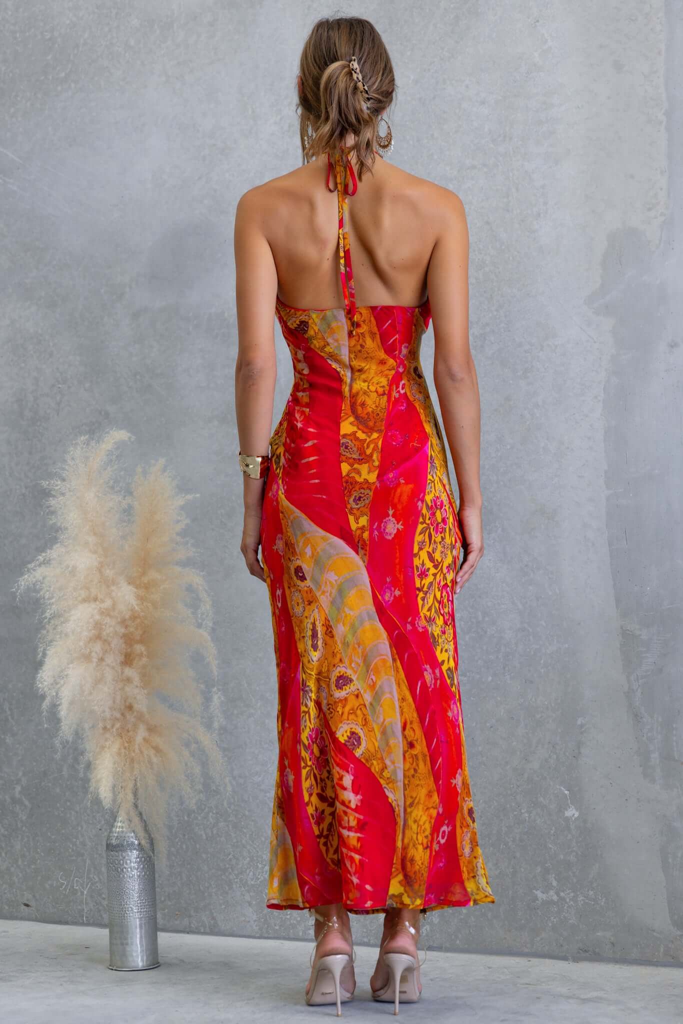 Sunset Chaos Maxi Dress - Image 6