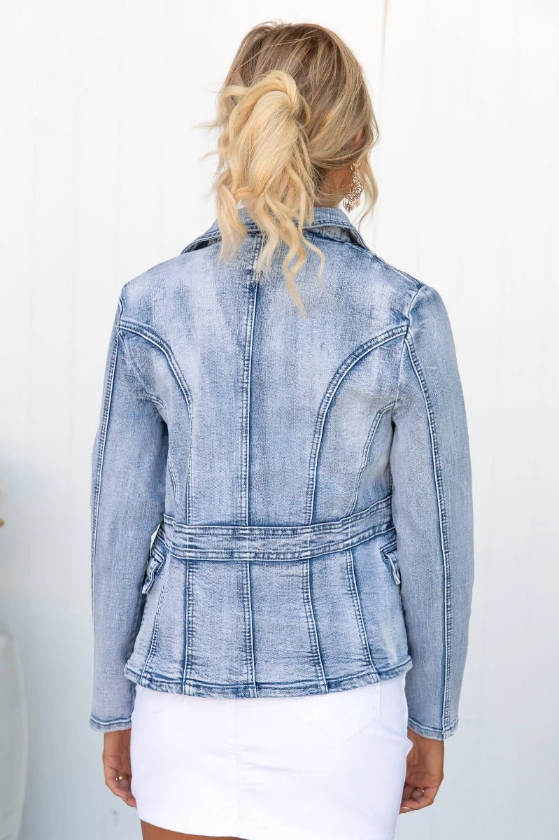 Switch Lane Denim Jacket - Image 6
