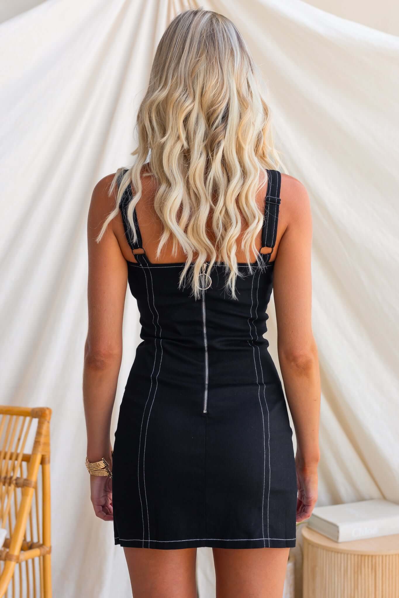 Sylvara Denim Dress - Image 7