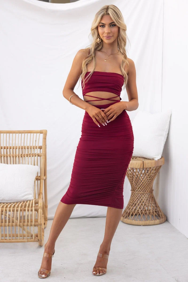 Taylie Midi Dress - Image 3
