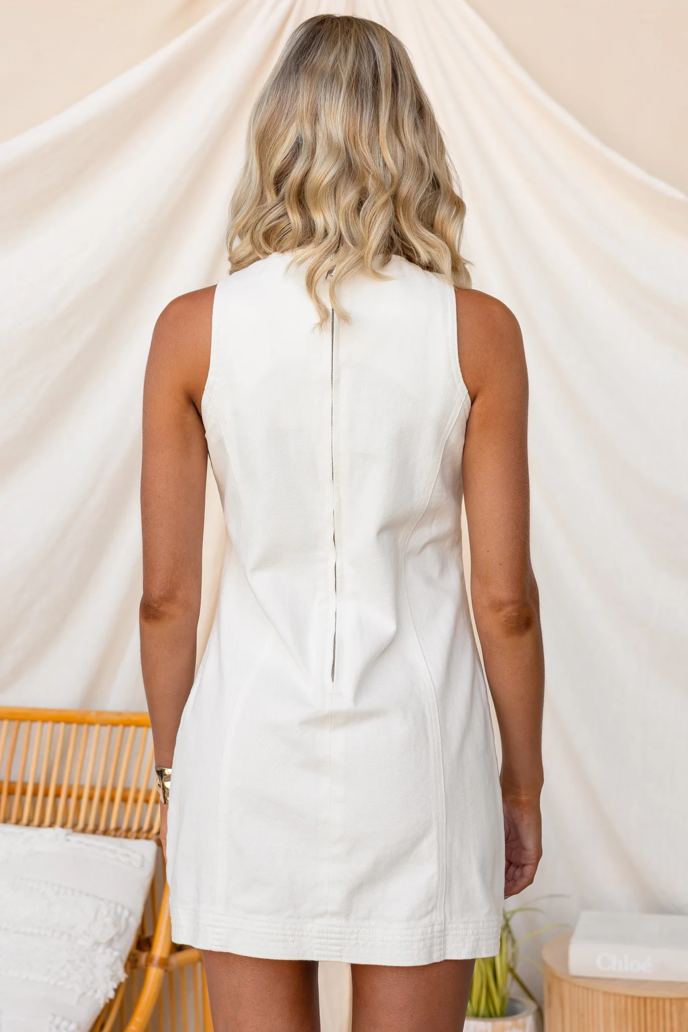 Tempo Denim Dress - Image 6