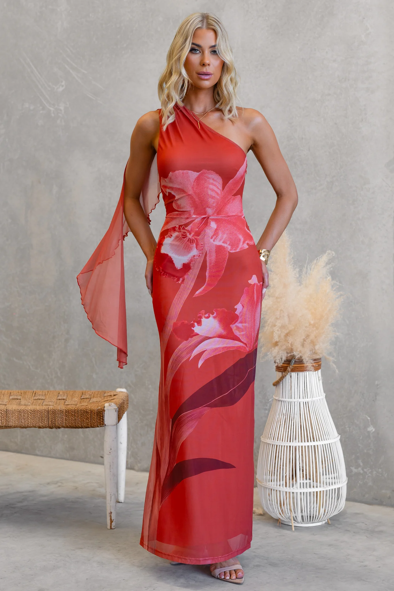 Terra Blossom Maxi Dress - Image 2
