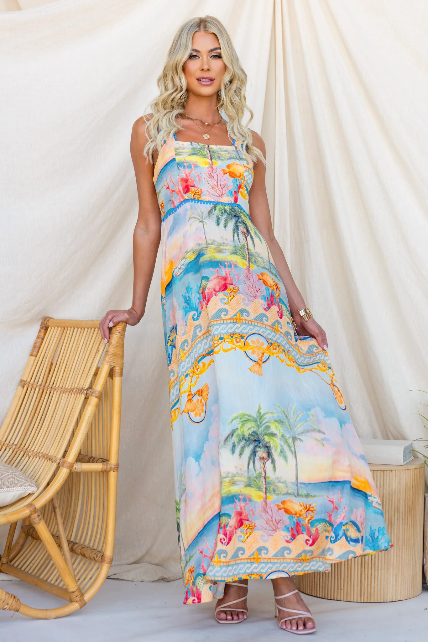 Tidal Verse Maxi Dress - Image 3