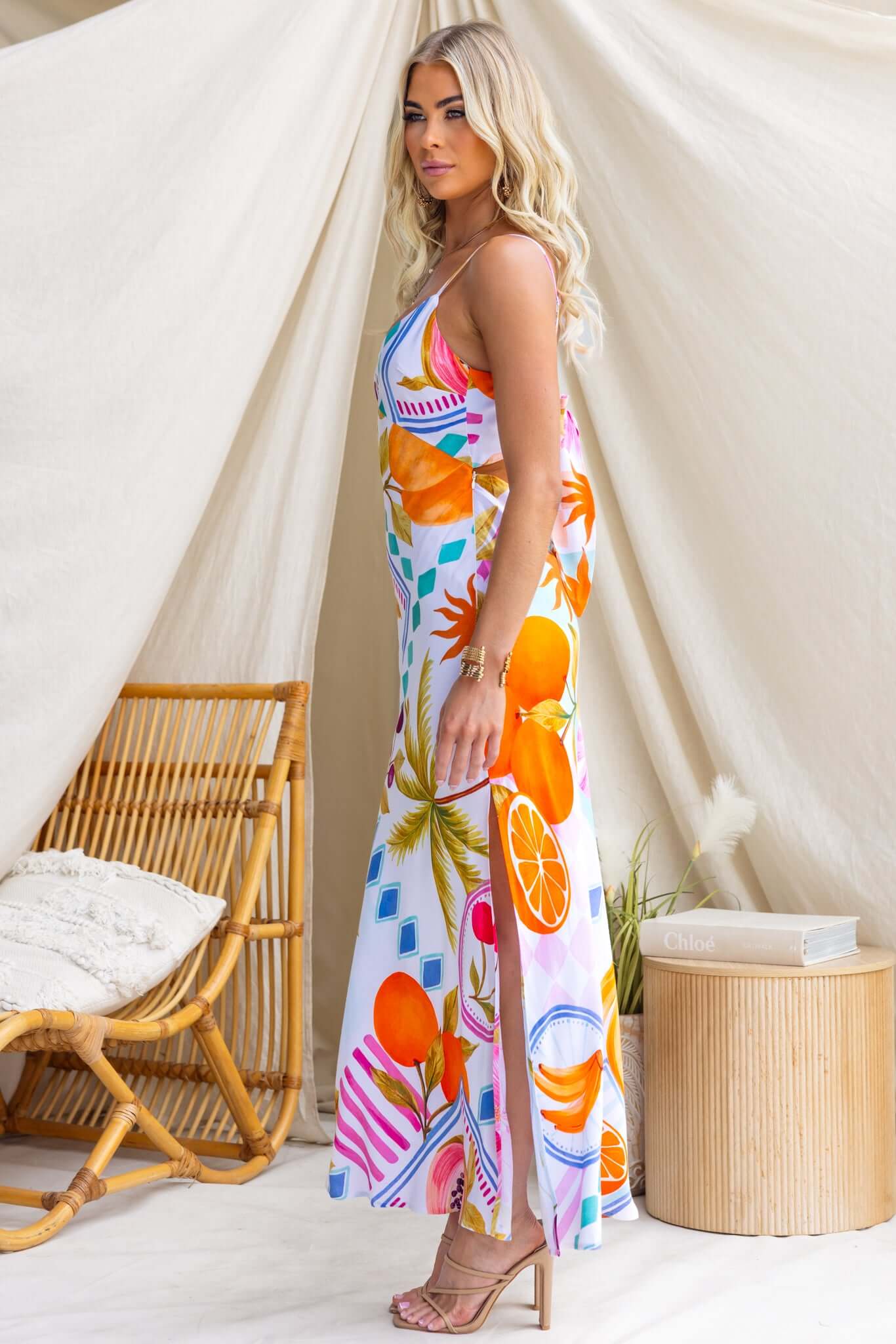 Tide Blossom Maxi Dress - Image 6