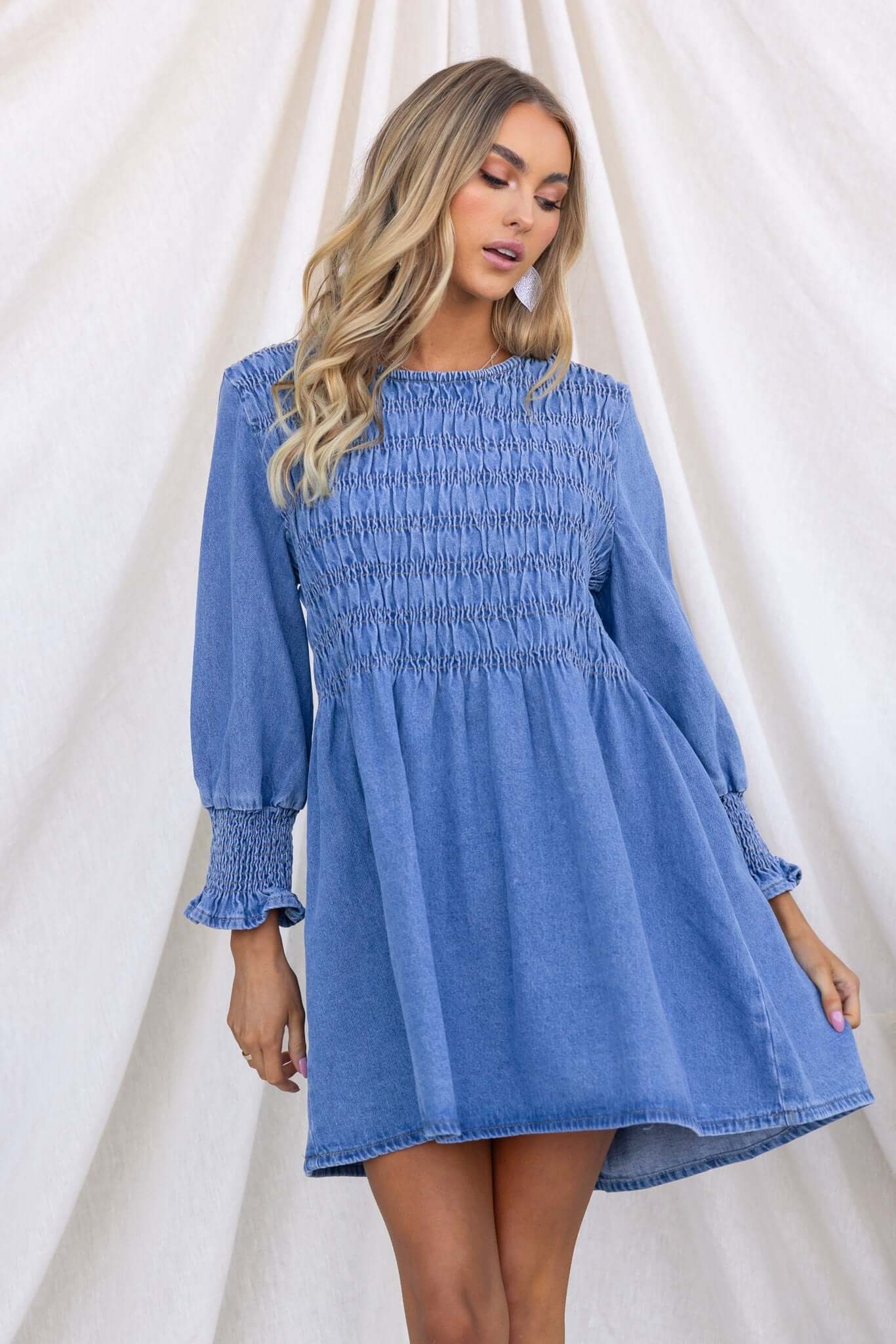 Tulsa Denim Dress - Image 3