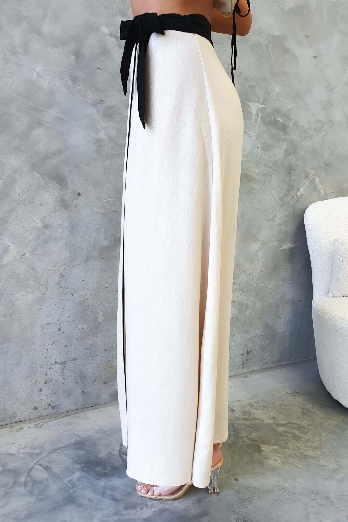Tuscan Wrap Maxi Skirt - Image 4