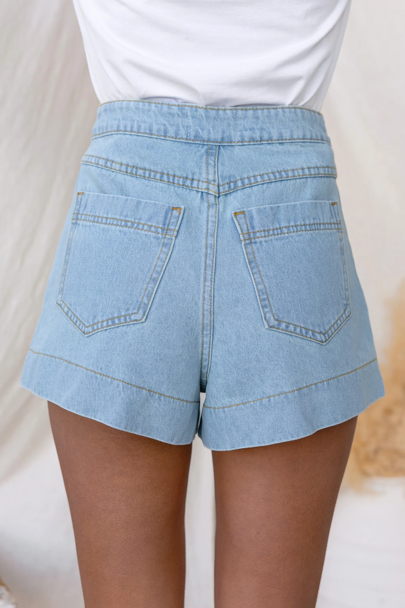 Valina Denim Shorts - Image 5