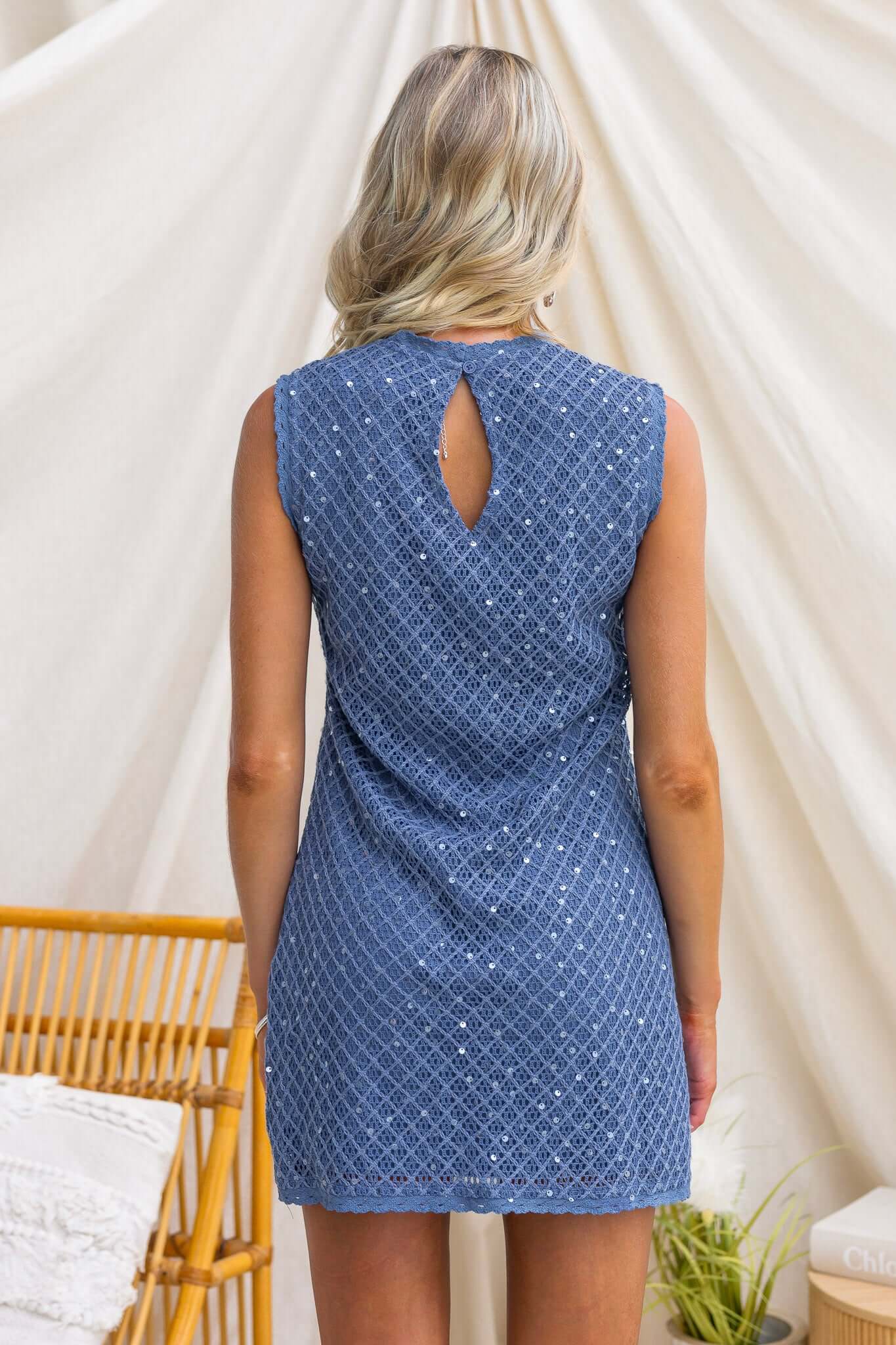 Velvet Bay Dress - Image 7