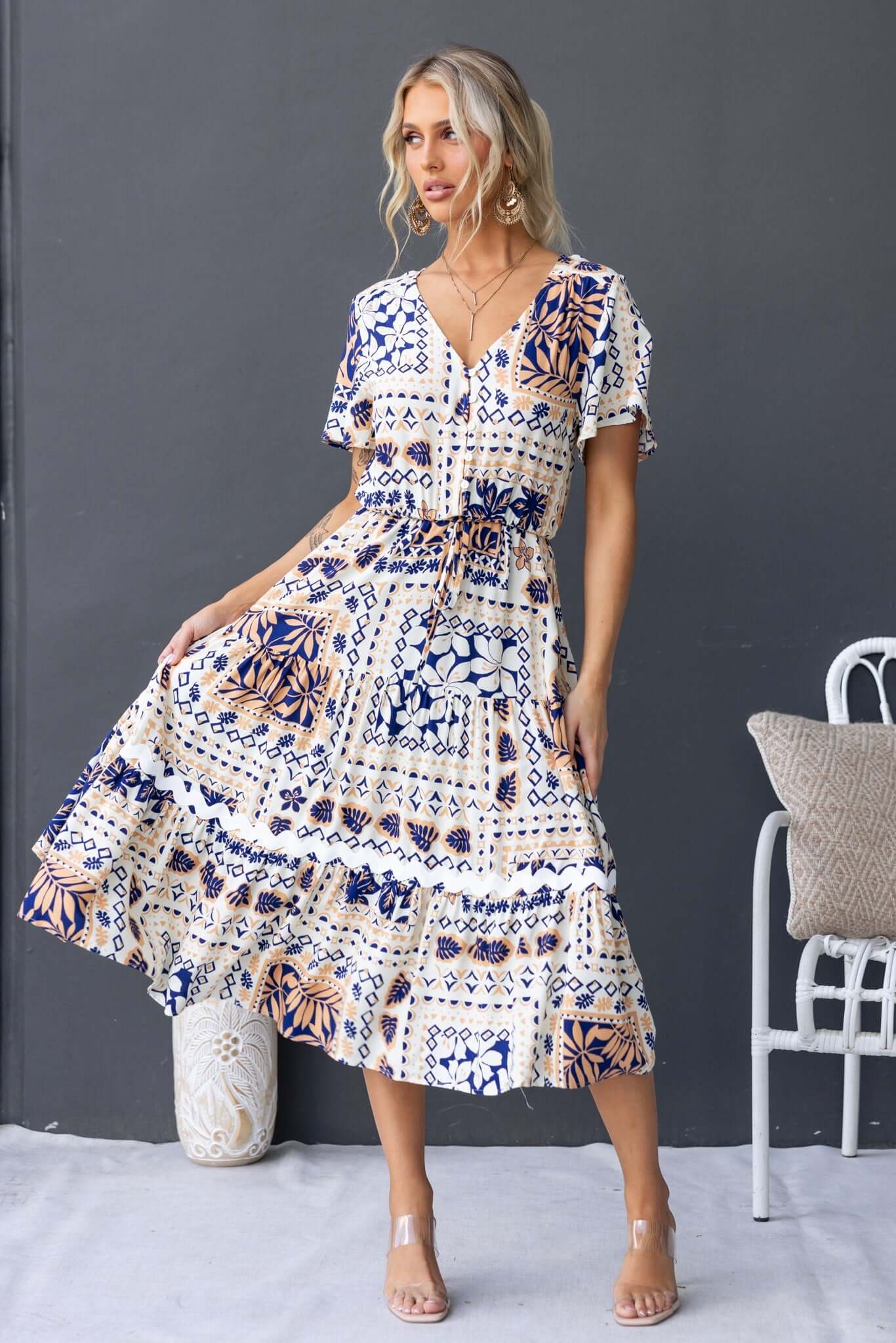 Virden Midi Dress - Image 3
