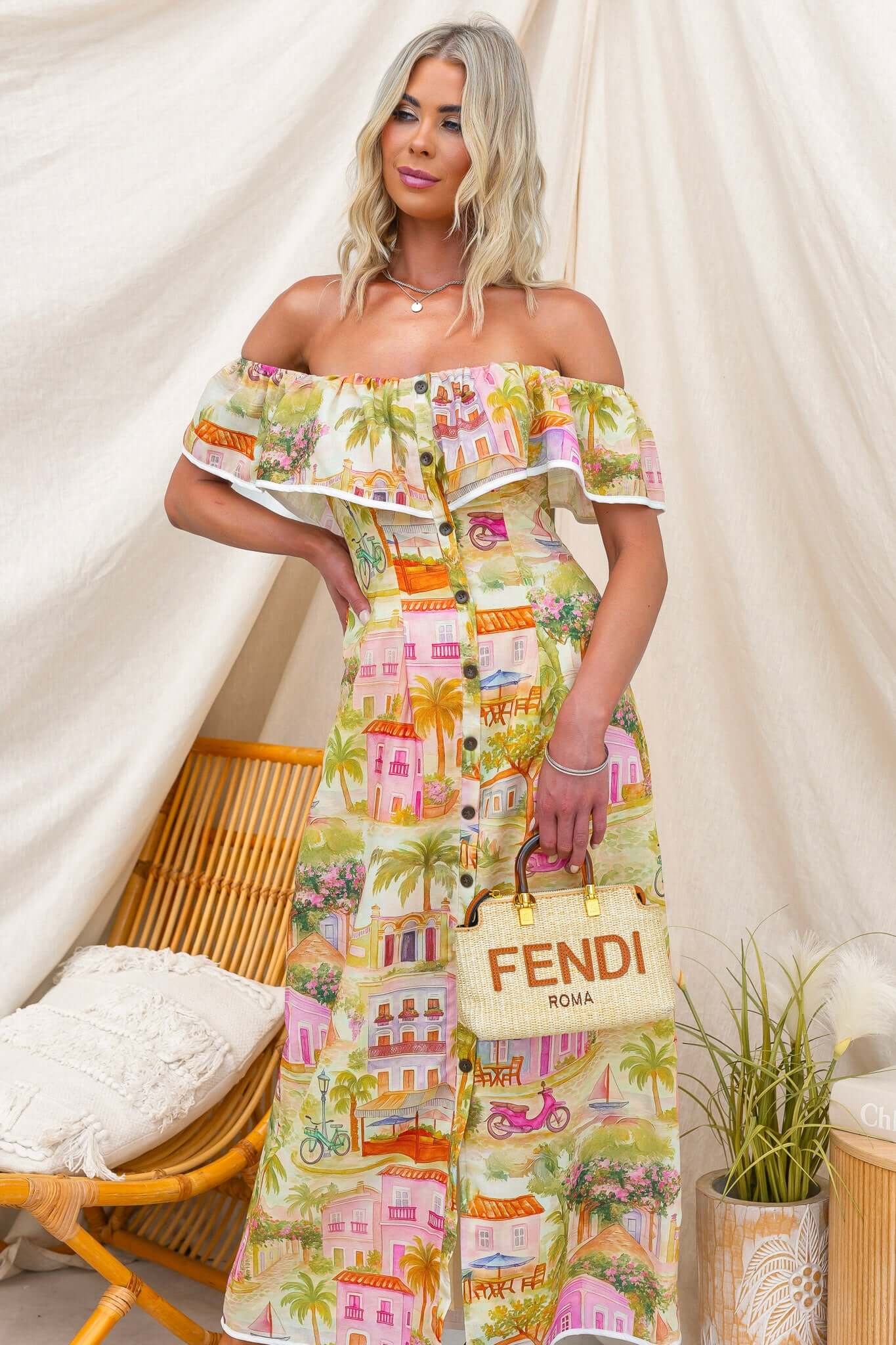 Wandering Poet Maxi Dress - Image 2