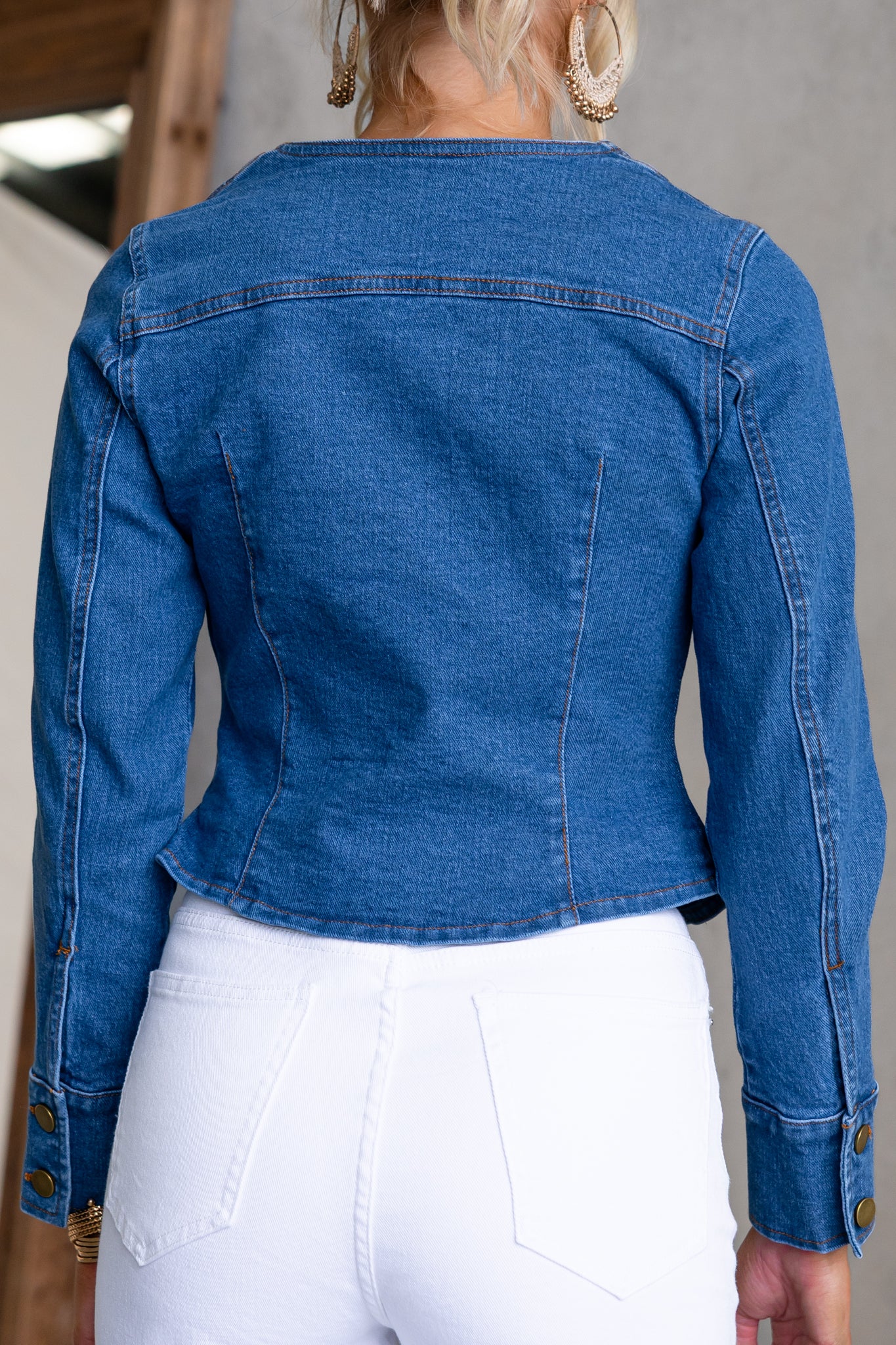 Warm Echo Denim Jacket - Image 9