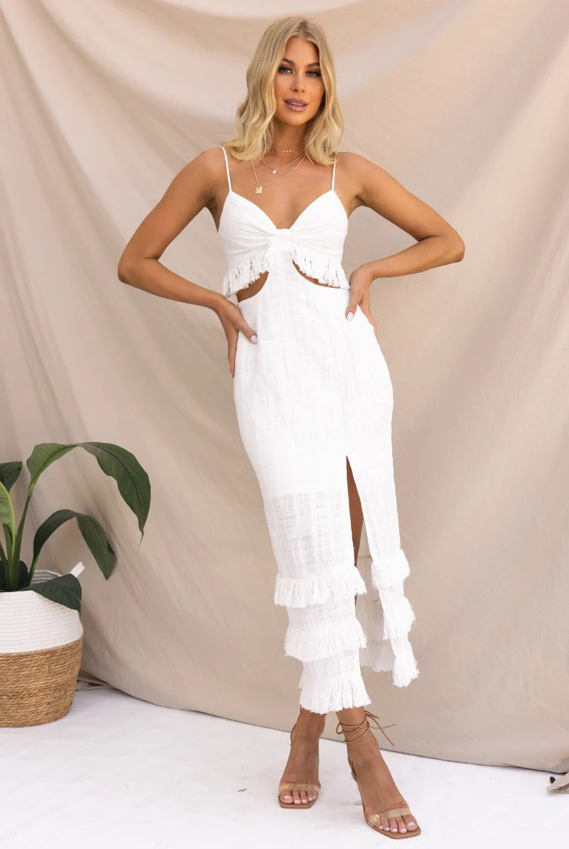 Wicker Midi Dress - Image 4