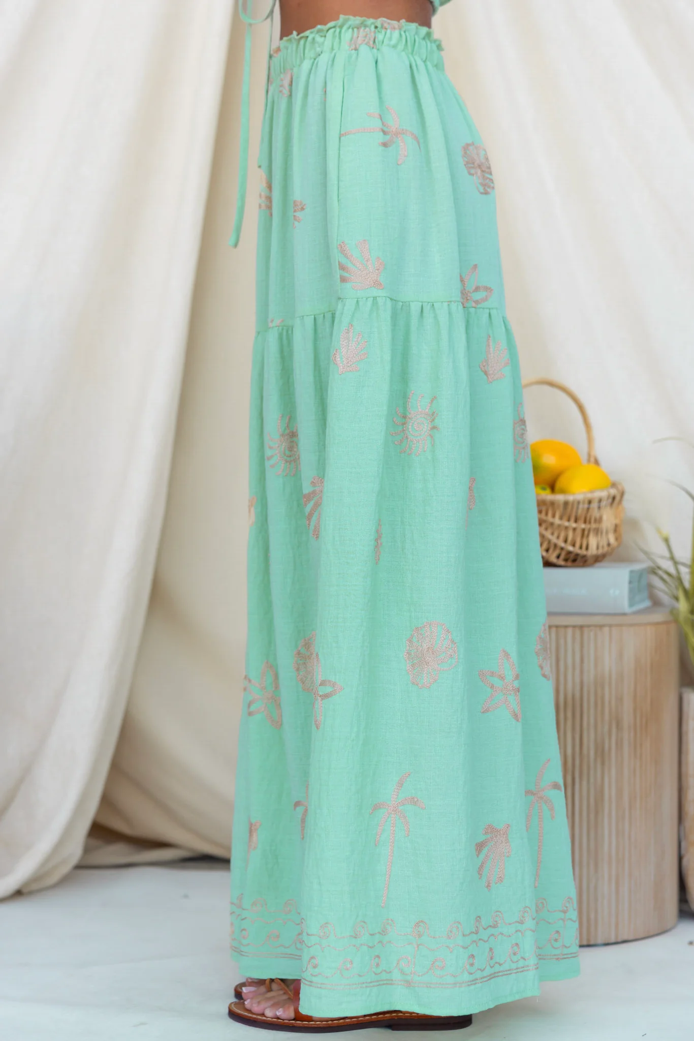 Wild Sage Maxi Skirt - Image 5