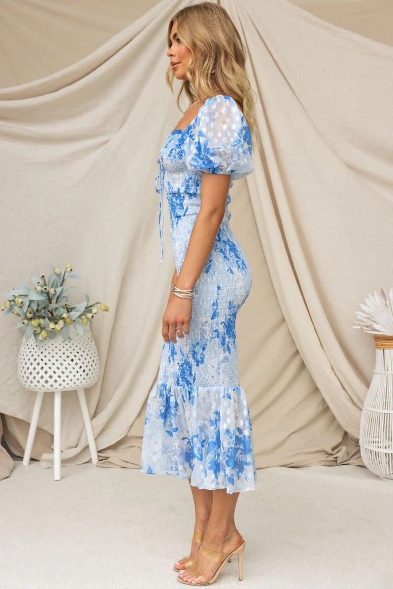 Wild Violet Midi Dress - Image 5