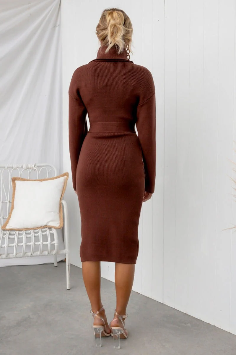 Wine And Dine Midi Dress - Image 4