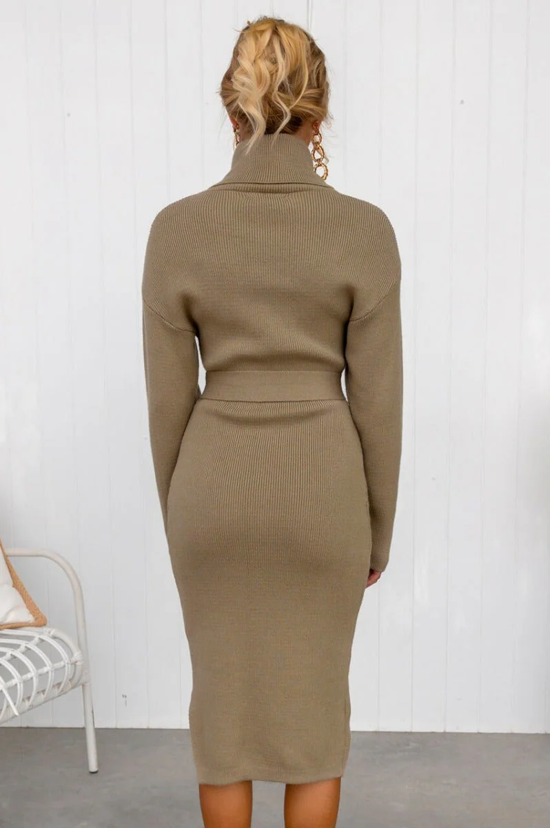 Wine And Dine Midi Dress - Image 5