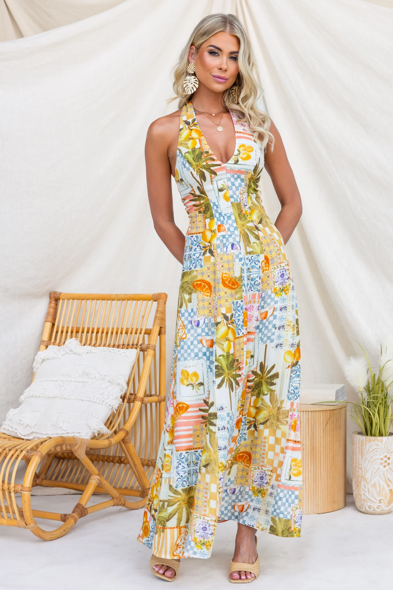 Winter Fields Maxi Dress - Image 5