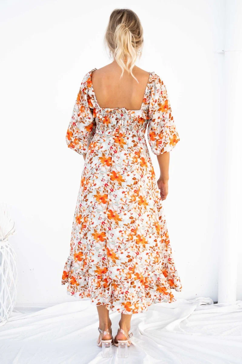Wonderland Midi Dress - Image 4