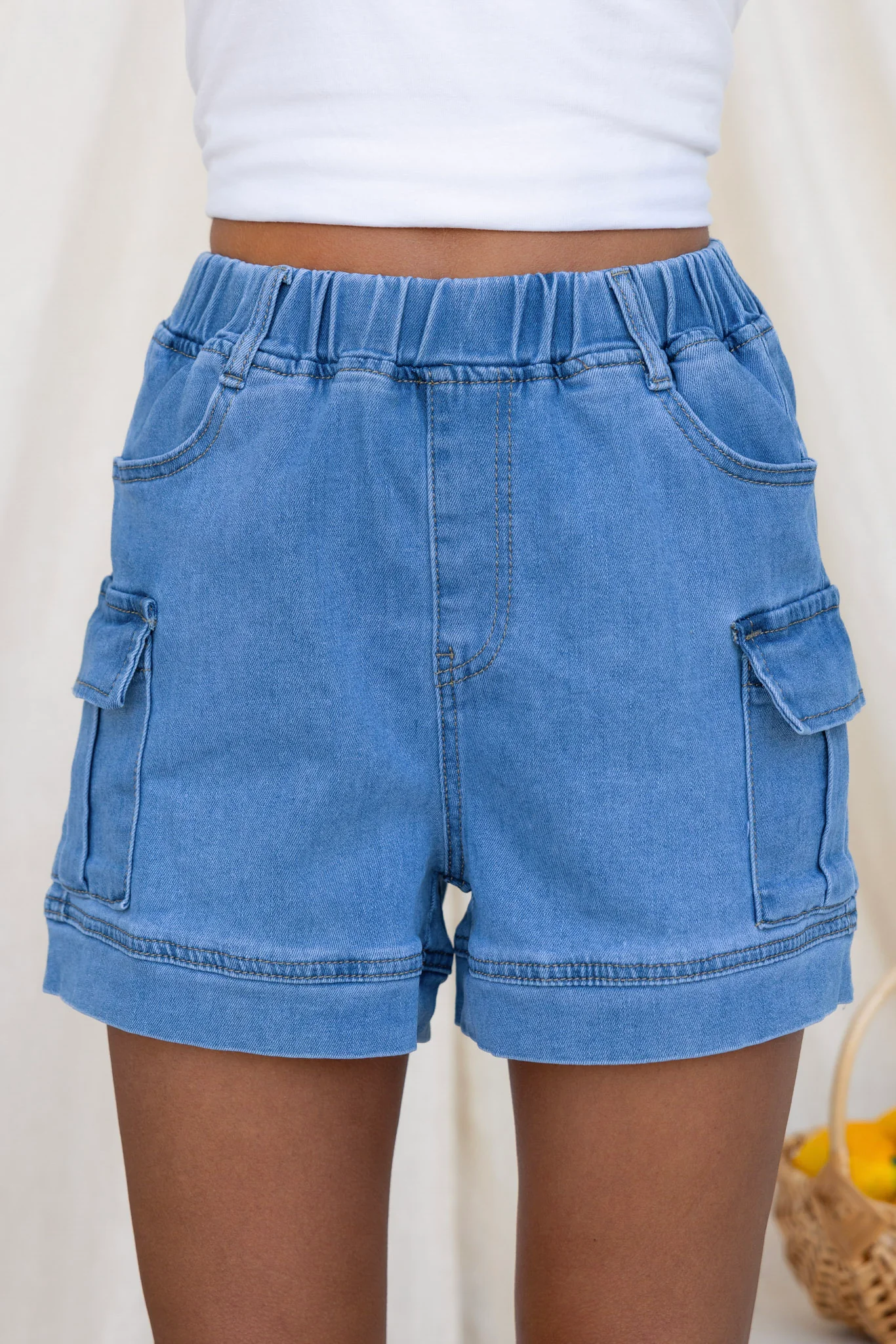 Worry Denim Shorts - Image 5