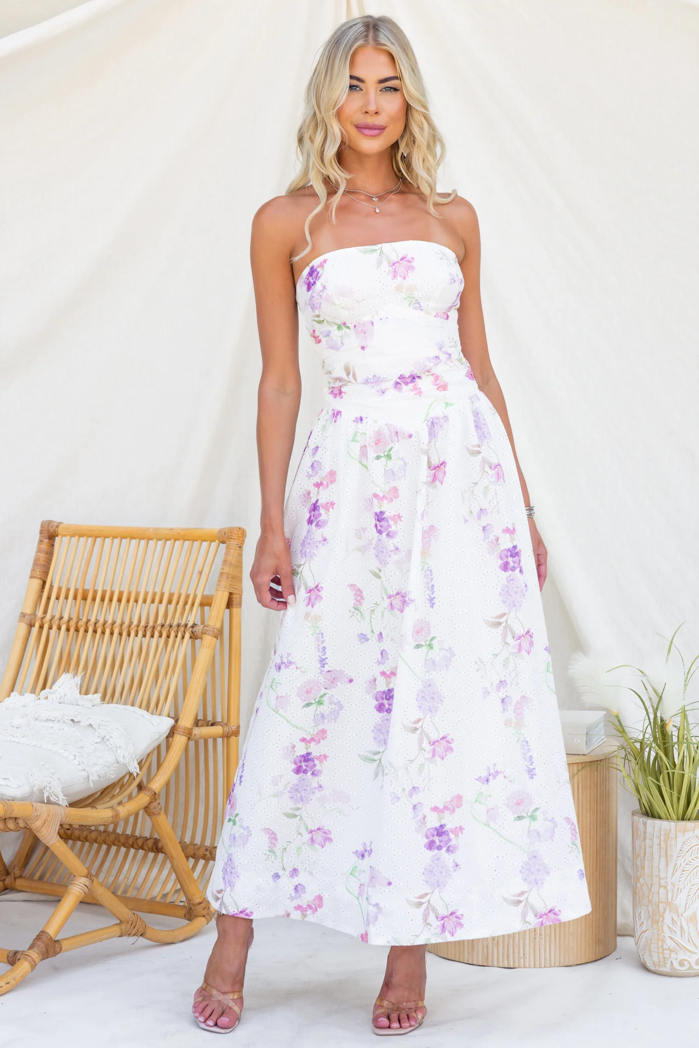 Woven Grace Maxi Dress - Image 5