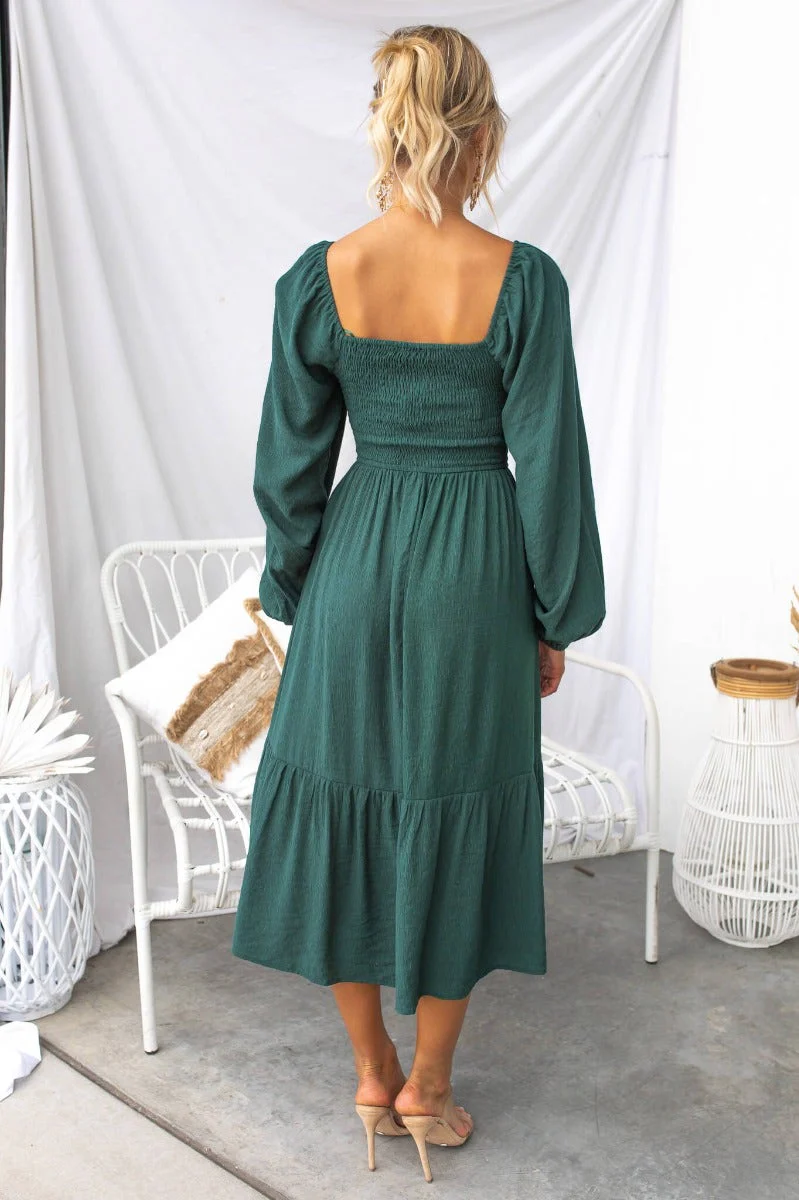 Yaris Midi Dress - Image 4