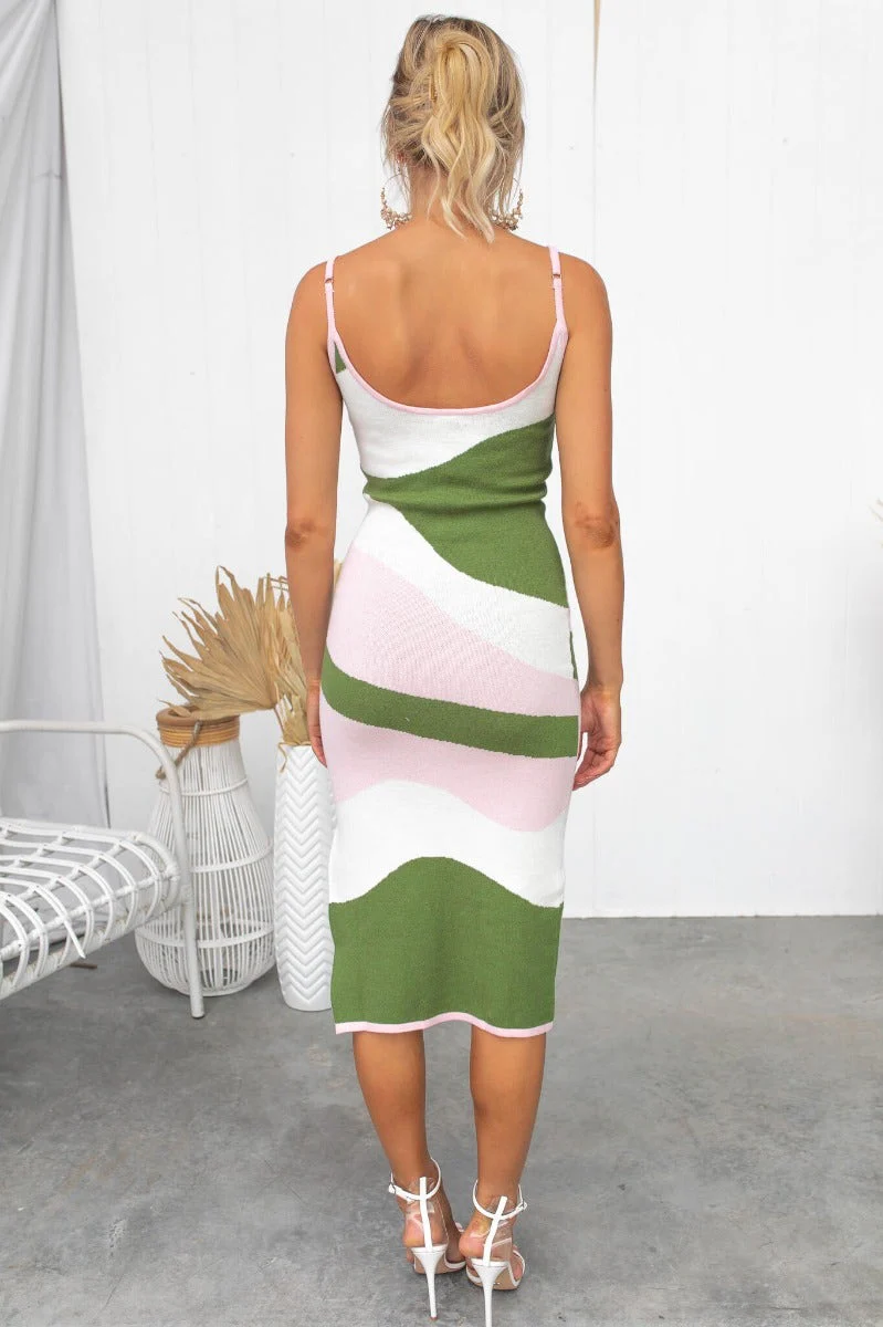 Your Way Midi Dress - Image 4