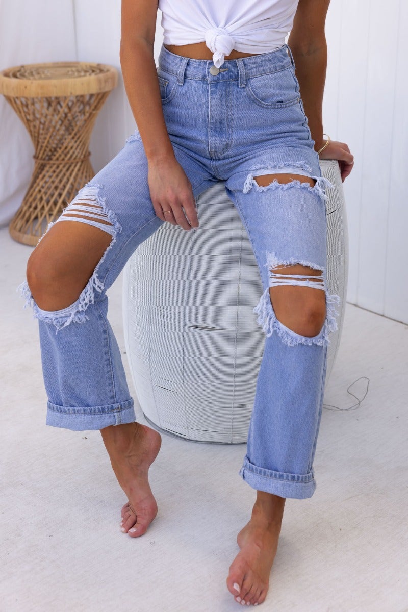Zayn Mom Jeans - Image 3