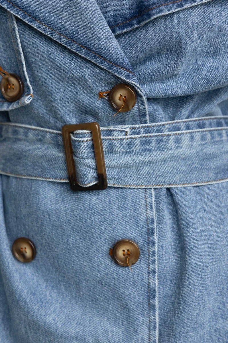 Zio Denim Coat - Image 6